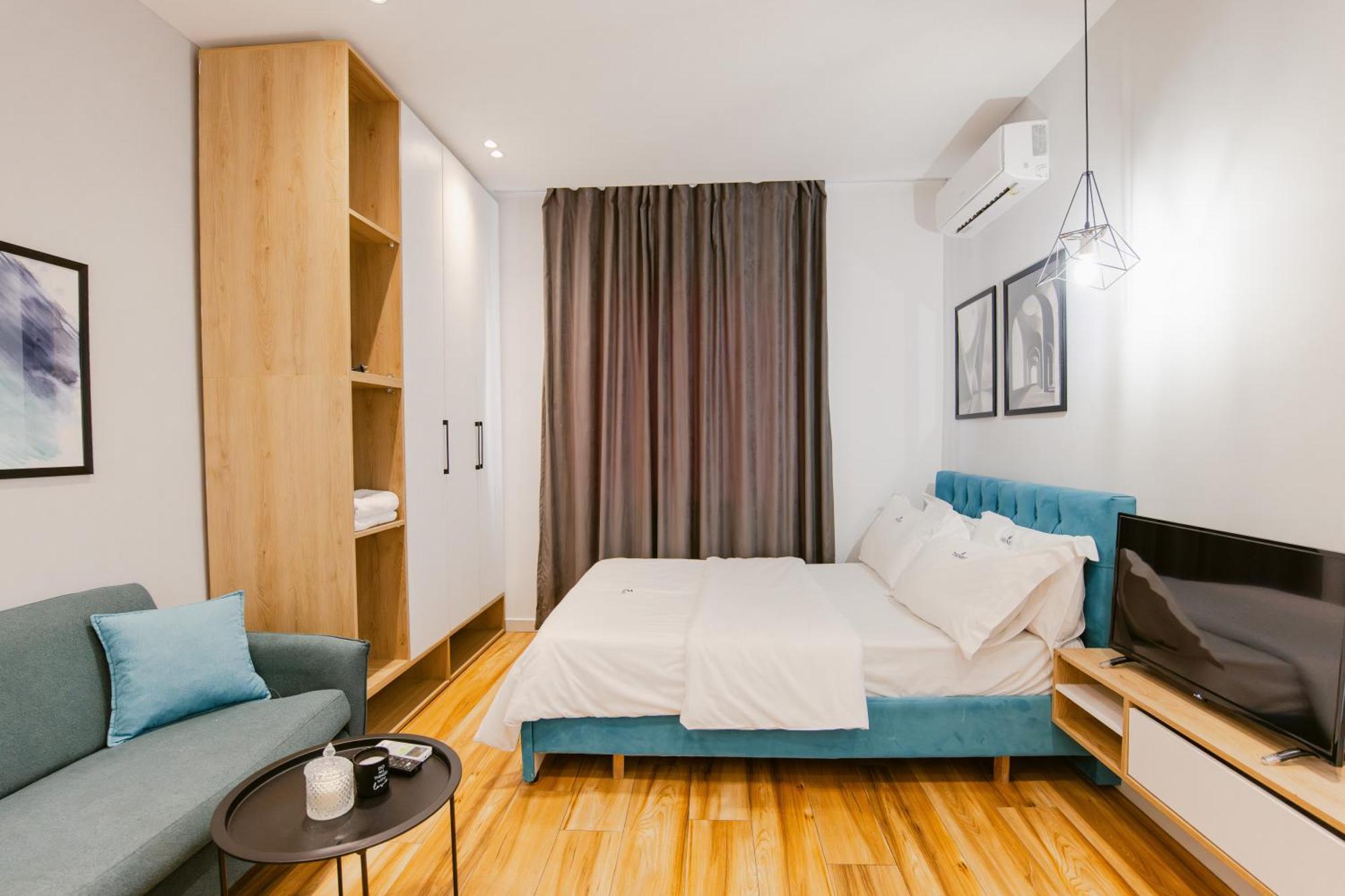 Durres Str Modern Apartments - The Nest تيرانا المظهر الخارجي الصورة