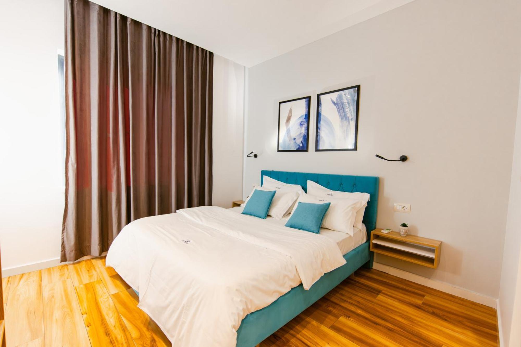Durres Str Modern Apartments - The Nest تيرانا المظهر الخارجي الصورة